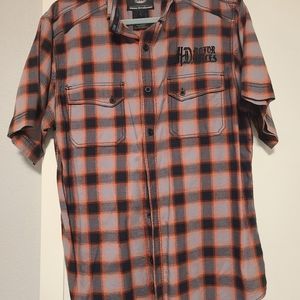 Harley Davidson button down